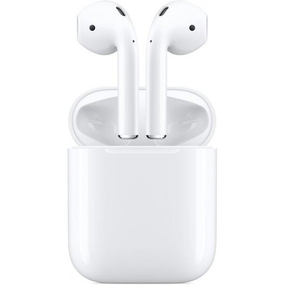 Apple AirPods (2nd Generation) Wireless In-ear med trådløst ladeetui